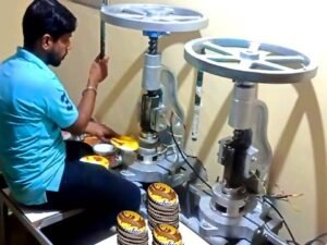 Hand Press Paper Plate Machine